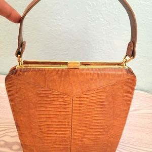 Vintage Sydney California alligator handbag excellent condition